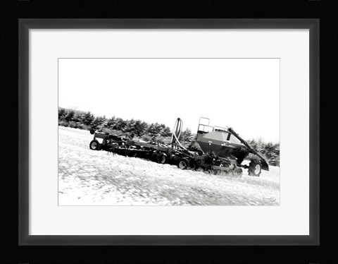 Framed Tractor VIII Print