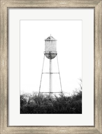 Framed Water Tower Print
