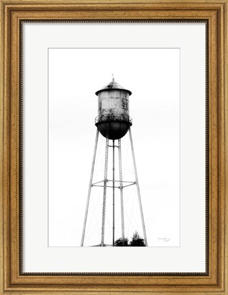 Framed Water Tower II Print