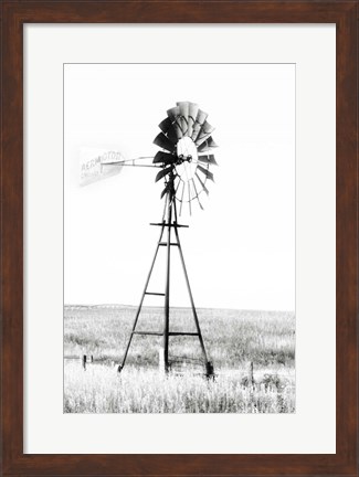 Framed Windmill Print