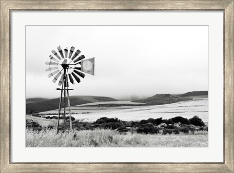 Framed Windmill II Print