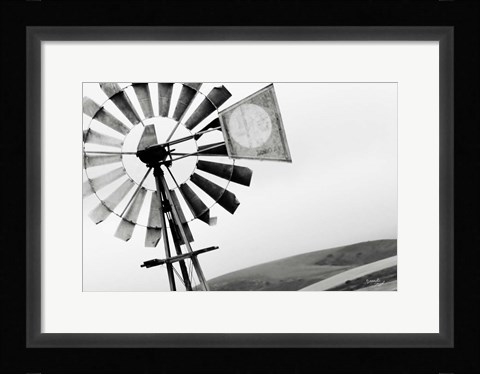 Framed Windmill IV Print