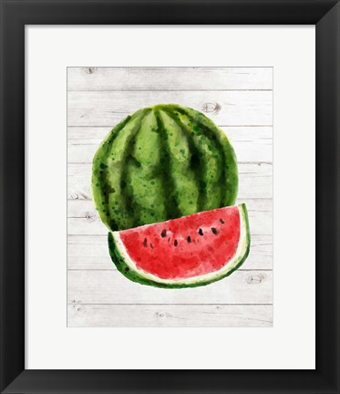 Framed Watermelon Print