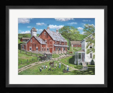 Framed New Pair of Shoes Print