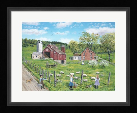 Framed That's My Lamb Print