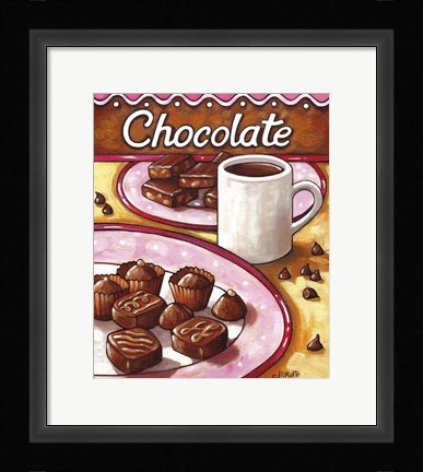 Framed Chocolate Print