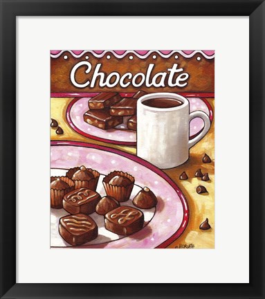 Framed Chocolate Print
