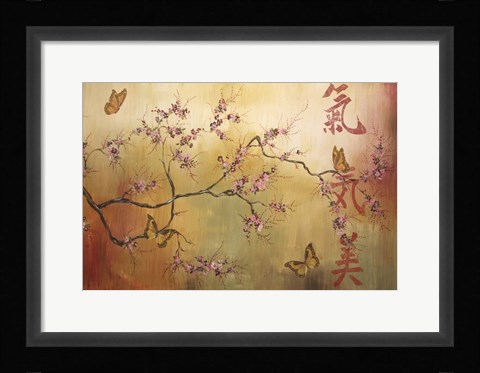 Framed Butterfly Santuary - A Print