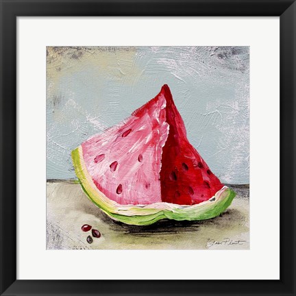 Framed Abstract Kitchen Fruit 3 Print