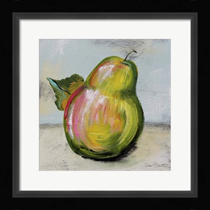 Framed Abstract Kitchen Fruit 4 Print