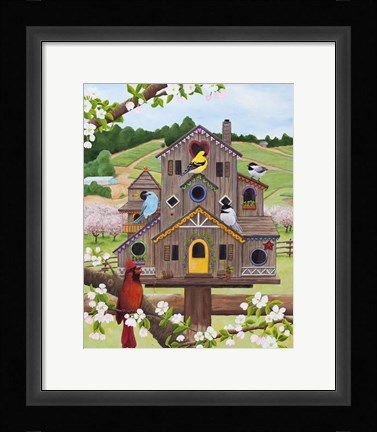 Framed Bird Condo Print