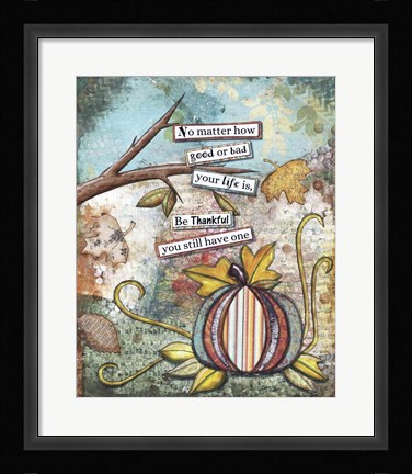 Framed Good Life Print