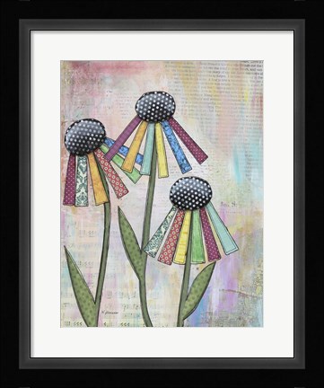 Framed Wild Daisies Print