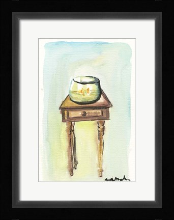 Framed Fishbowl Print