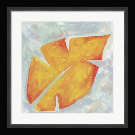 Framed Fall Leaf Print
