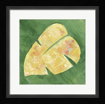 Framed Fall Leaf 2 Print