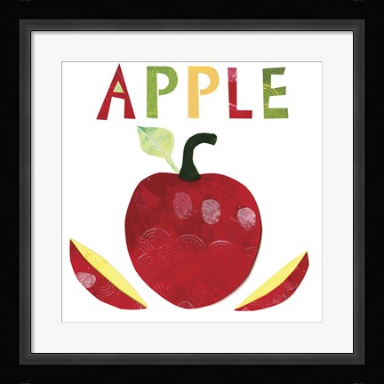 Framed Apple Print