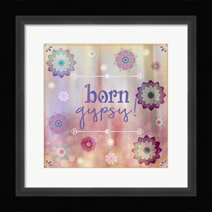 Framed Gypsy Cherry Sign 3 Print