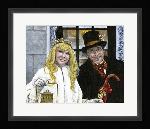 Framed Fa La La La La Print