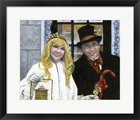 Framed Fa La La La La Print