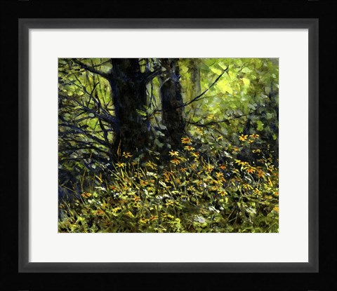 Framed Summer Green Print