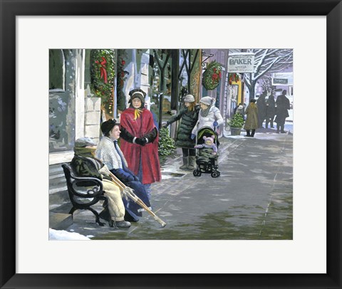 Framed Tis the Serason Print