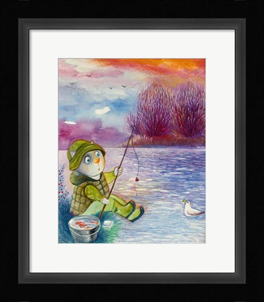 Framed Fisherman Print