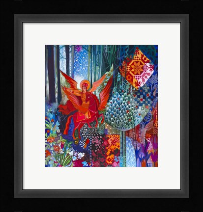 Framed Saint Michael the Archangel Print