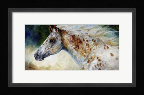 Framed Appaloosa Spirit Print