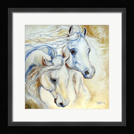 Framed Arabian Eccense Print