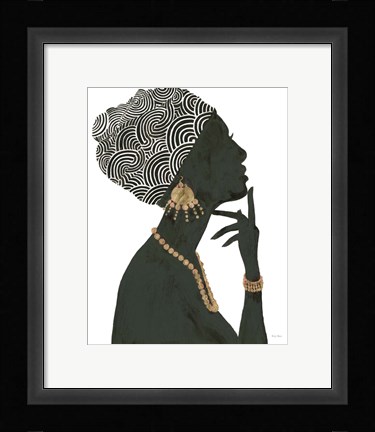 Framed Graceful Majesty I Print