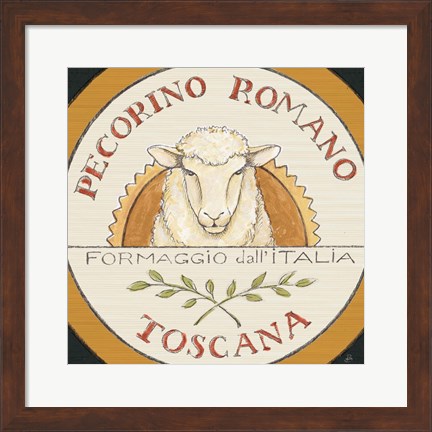 Framed Tuscan Flavor VII Print