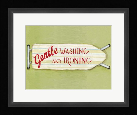 Framed Gentle Wash v2 Print