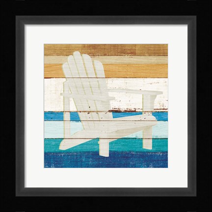 Framed Beachscape IV Print