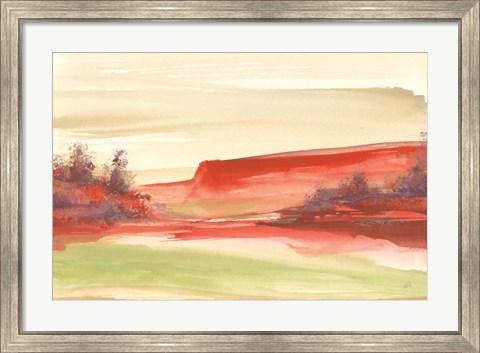 Framed Red Rock III Print