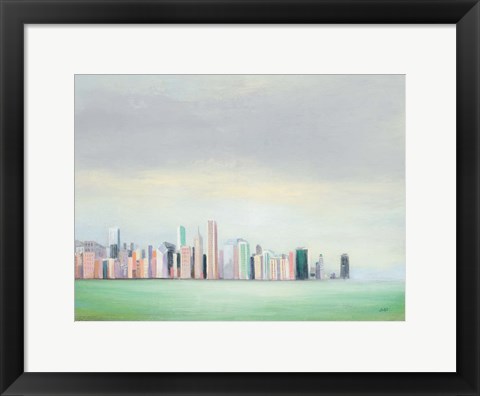 Framed New York Skyline Print