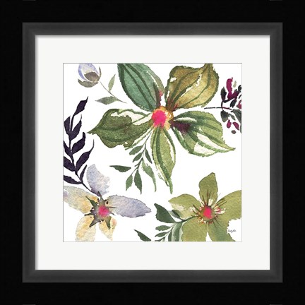 Framed Hellebore Ya Doing IV Print
