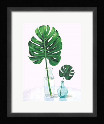 Framed Statement Palms II v2 Print