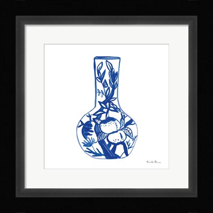 Framed Chinoiserie VIII Print