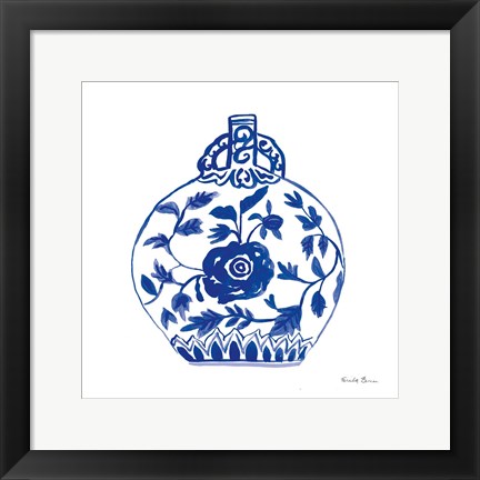 Framed Chinoiserie V Print