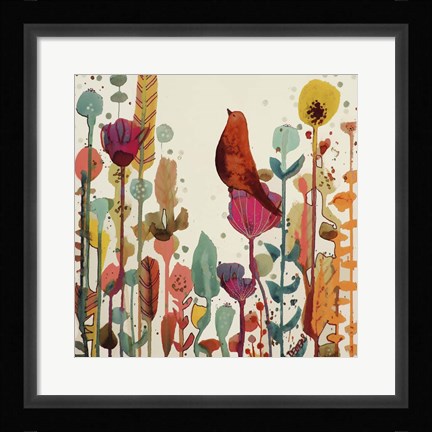 Framed Encore Un Peu De Temps Print