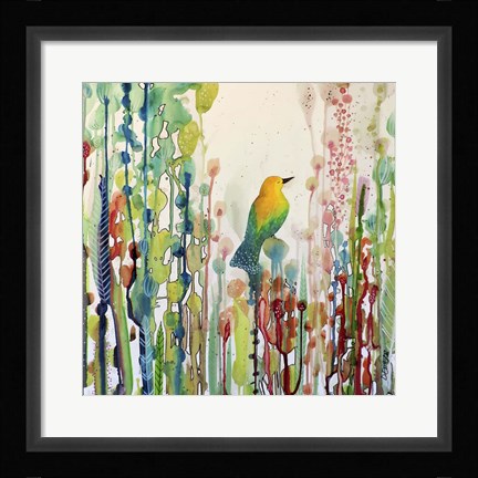 Framed Voir Le Monde Autrement Print