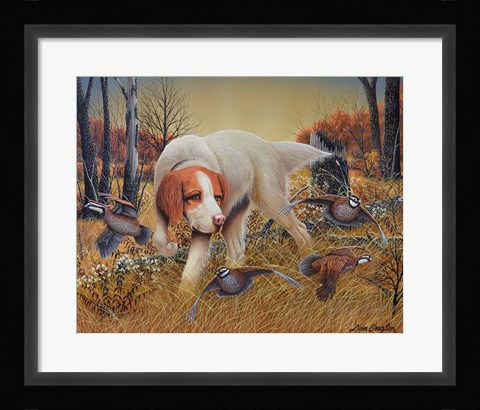 Framed First Point Print