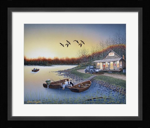 Framed Jack's Place Print