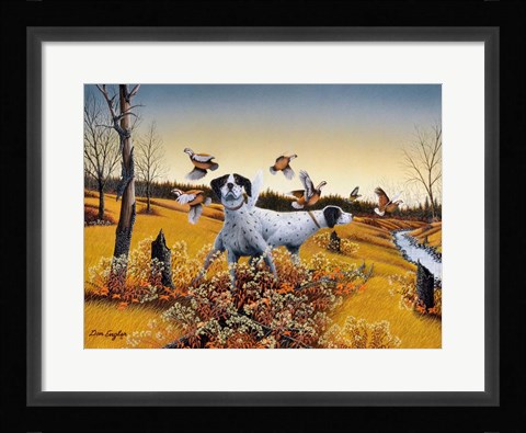 Framed Opening Day Print