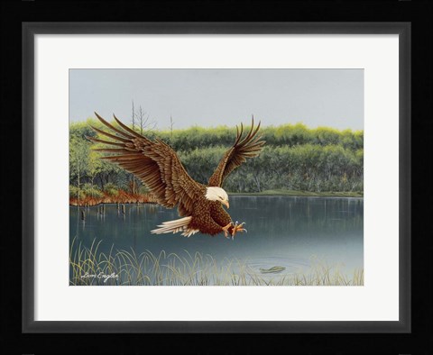 Framed Catch Print