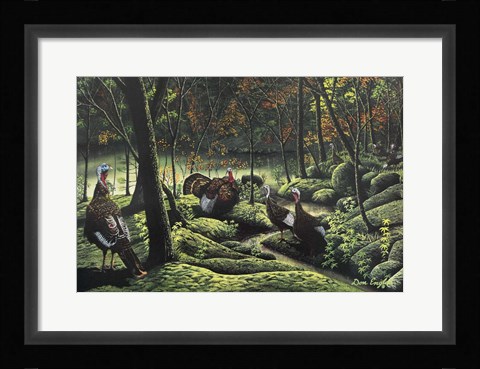 Framed Gathering Print