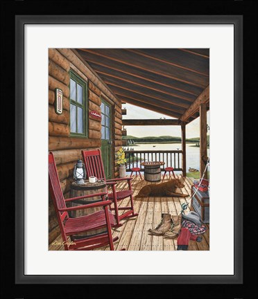 Framed Day's End Print