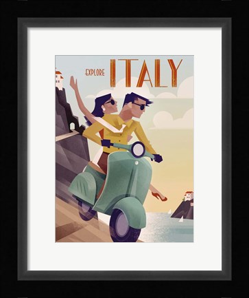 Framed Italy Print