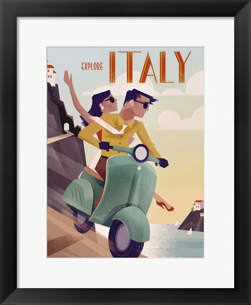 Framed Italy Print